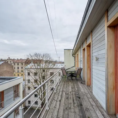 Modern Family Duplex Artilerijas With Free Underground Parking * Riga
